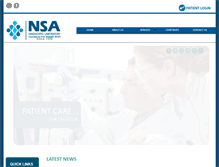 Tablet Screenshot of nsa-lab.com